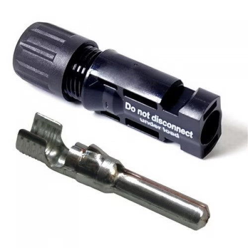 Staubli 18-32.0017P0001-UR Male MC4 Connector w/ Boot