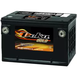MK Deka 6101MF 60Ah 12VDC Flooded Lead-Acid Battery