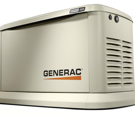 Generac 26/22.5 kW Air-Cooled Standby Generator, Aluminum Enclosure