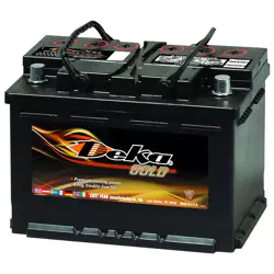 MK Deka 648MF 12VDC Flooded Lead-Acid Battery