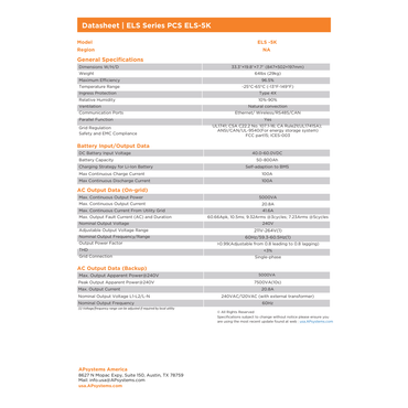 ELS-5K-NA nema 4x enclosure