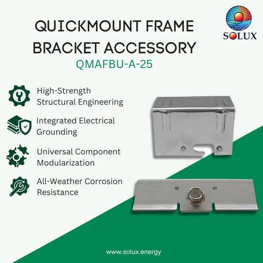 Quick Mount QMAFBU-A-25 Universal Accessory Frame Bracket, Mill