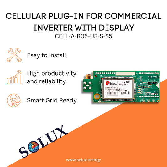This is an image of Cellular Communicator Plug-in for Commercial Inverter with Display