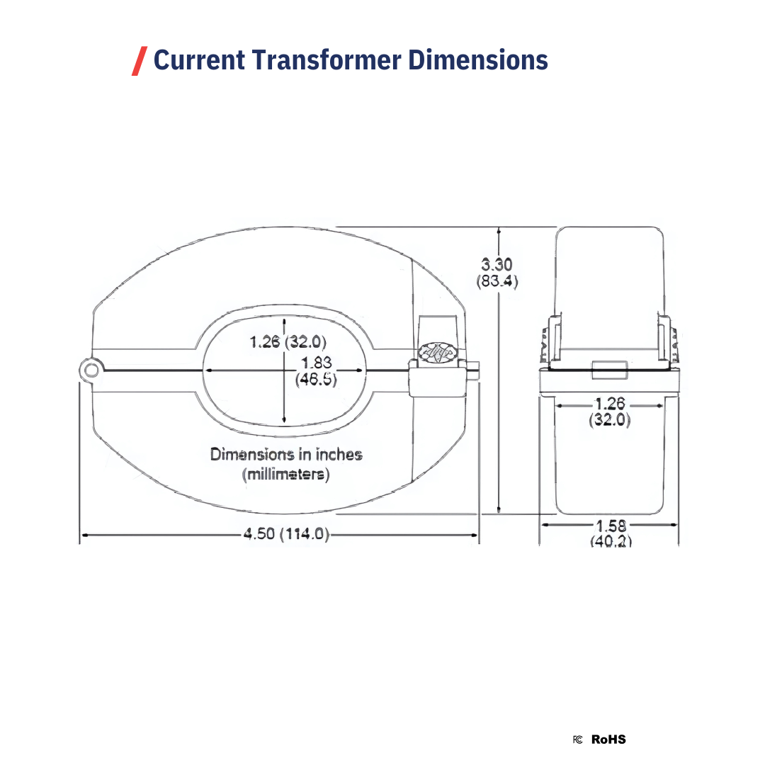 SEACTL-1250-150-C3 ac current sensor