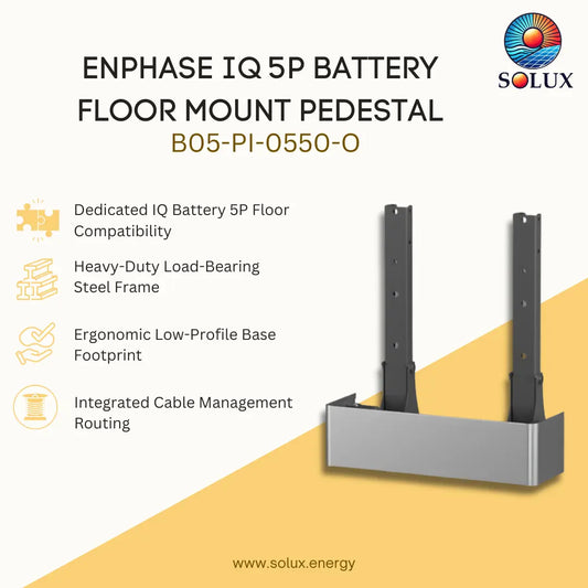 Enphase B05-PI-0550-O Floor mount pedestal for IQ Battery 5P