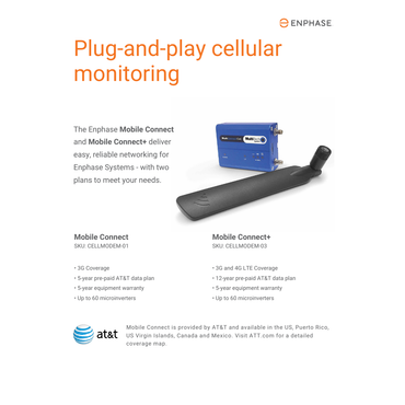 CELLMODEM-M1 enphase solar monitoring