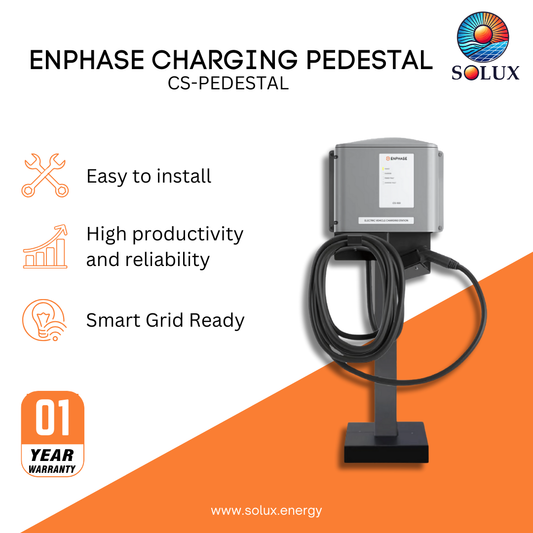 This is an image of Enphase EV Charging Stand, Charging Pedestal CS-PEDESTAL