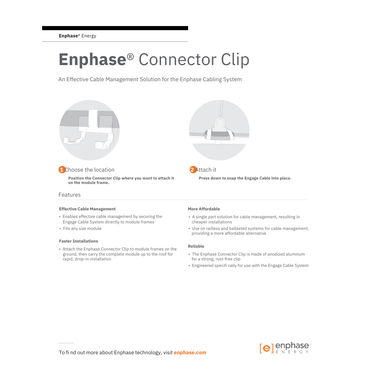 EN-CON-CLIP-12 clip connector