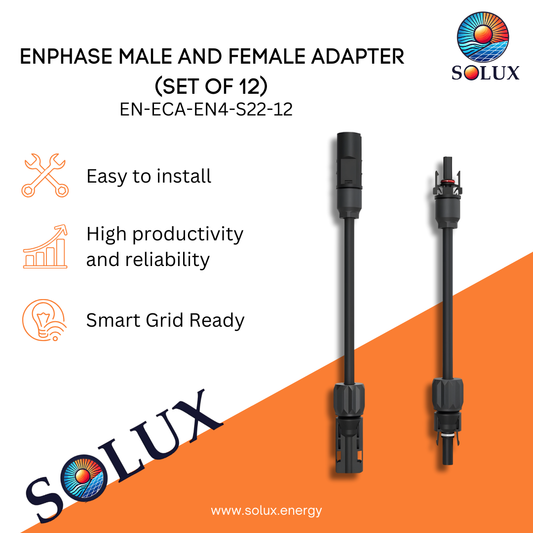 This is an image of Enphase Male and Female Adapter Set of 12