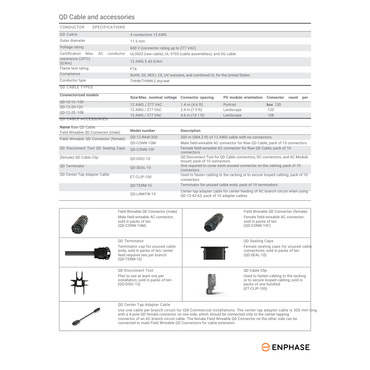 EN-QD-CONN-10M connector cable