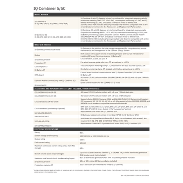 EN-X-IQ-AM1-240-5C ac combiner box