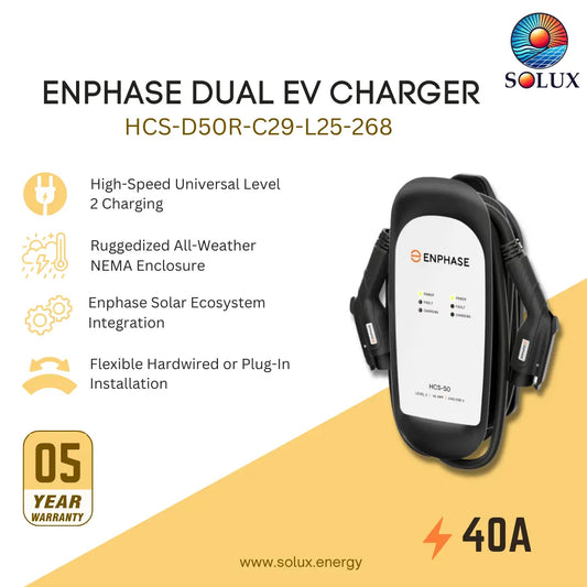 Enphase HCS-D50 Dual EV Charger 40A