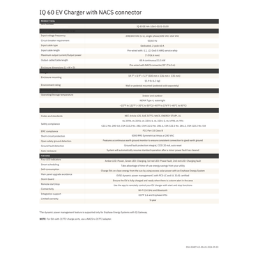 IQ-EVSE-NA-1060-0101-0100 48a ev charger