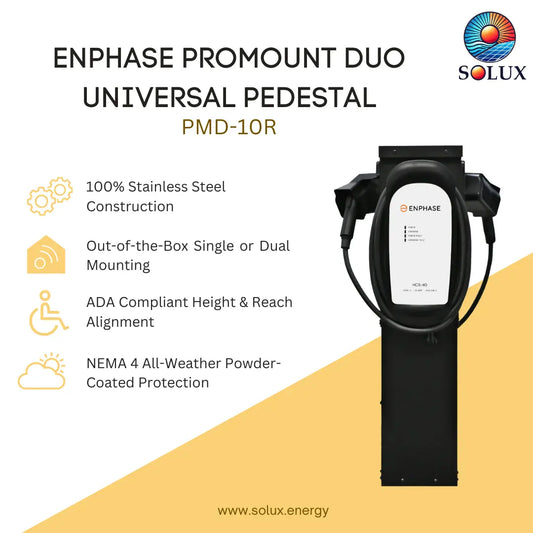 Enphase PMD-10R ProMountDuo Universal Pedestal, Rugged