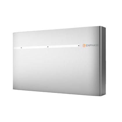 Product Image of B10T-C-1290-O: Sleek, silver Enphase IQ Battery 10T cover kit shown on a white background.