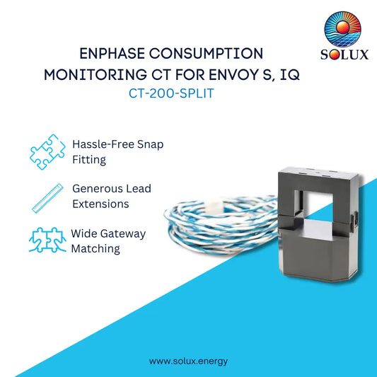Enhance your Enphase Envoy with consumption monitoring capabilities using these CTs.