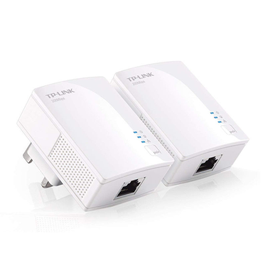Product image of EPLC-01: Two white Enphase Power Line Carrier adapters shown on a white background.