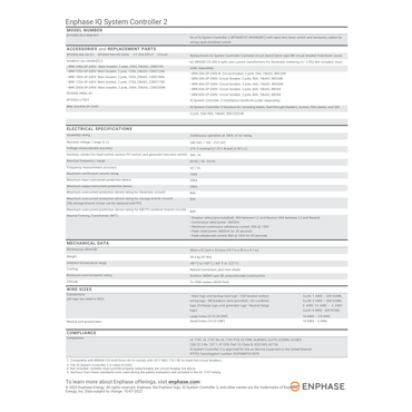EP200G-SC2-RSD-KIT Enphase IQ System Controller Specs