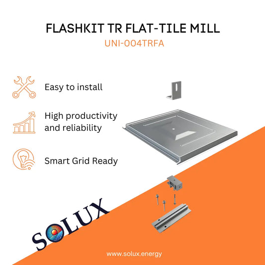 UNIRAC FLASHKIT TR FLAT-TILE MILL (Priced as 1 pc