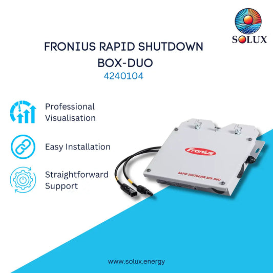 This is an image of Fronius Rapid Shutdown Box Duo with sku 4240104