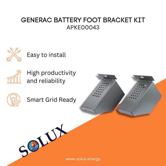 This is an image of Generac APKE00043 PWRcell APKE00043 Battery Foot Bracket Kit
