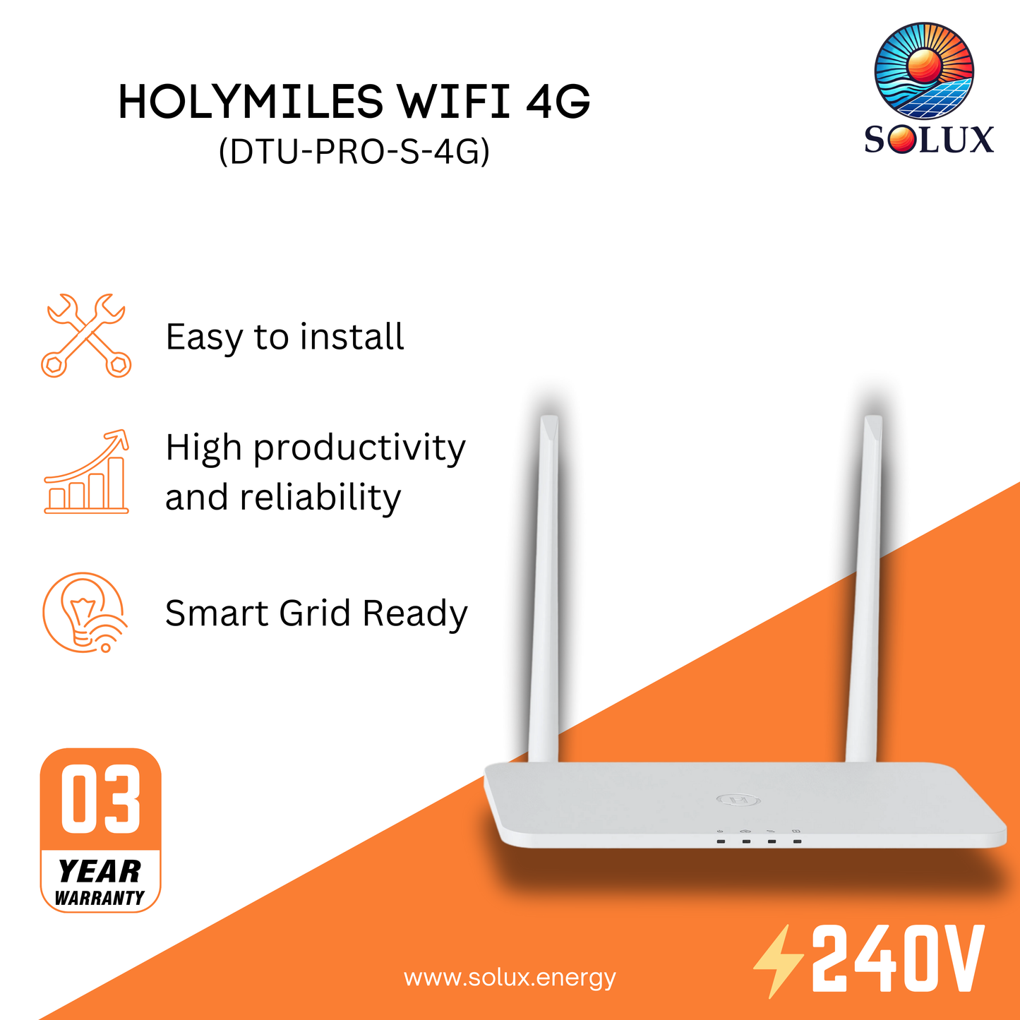 This is an image of Hoymiles DTU-Pro Communication 4G Gateway