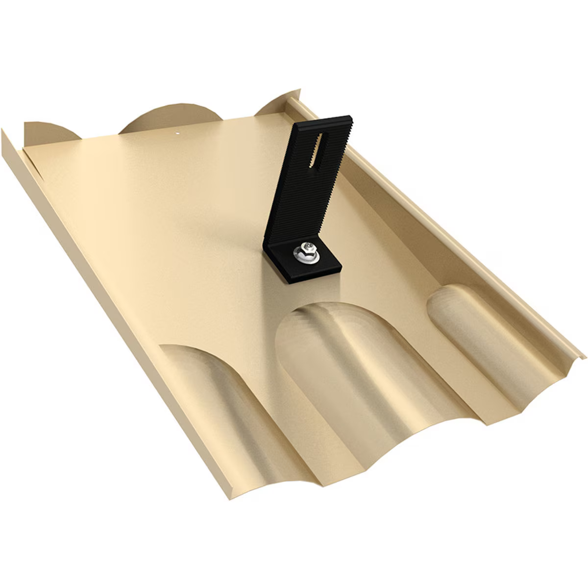 Ironridge Tile Replacement Flashing W, Tan (Priced as each)