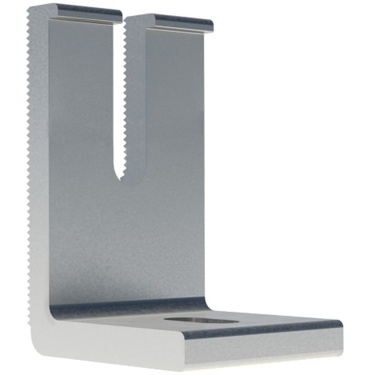 Ironridge Slotted L-Foot, Mill (Priced as each)