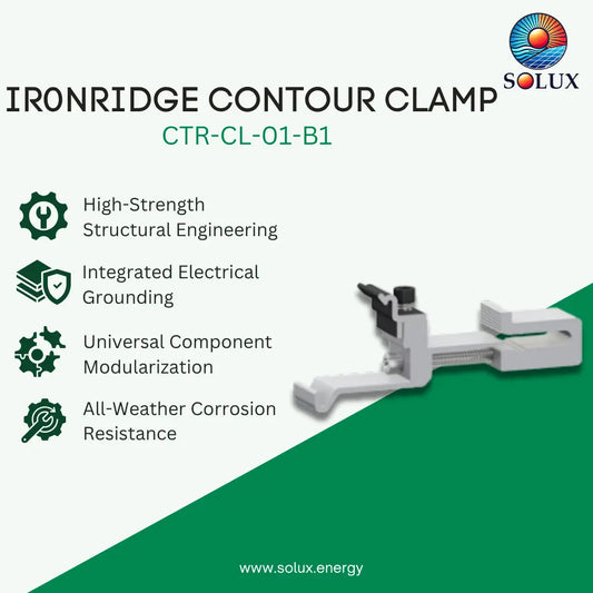 IronRidge Contour Clamp (incl. Torx bit)