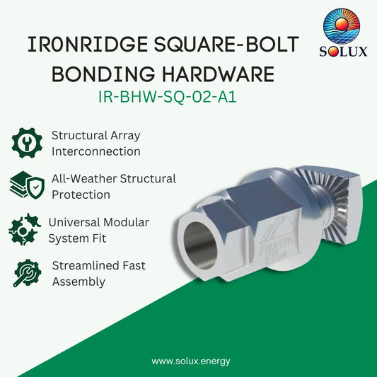 IronRidge Square-Bolt Bonding Hardware (Priced as each)