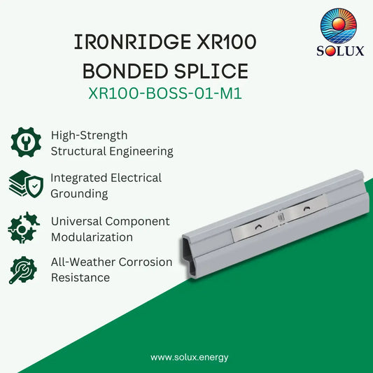 IronRidge XR 100 BOSS Bonded Splice