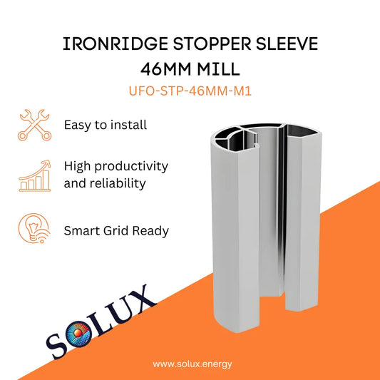 This is an image of Ironridge UFO Stopper Sleeve - 46MM Mill