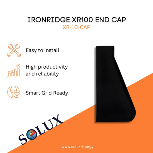 Polycarbonate End Cap - Ironridge XR100