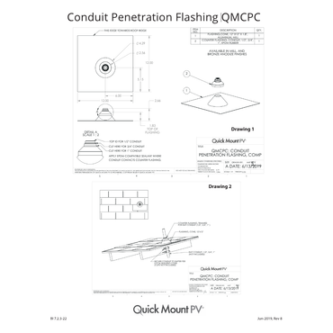 IR-QMCPT-A-12 conduit mounting