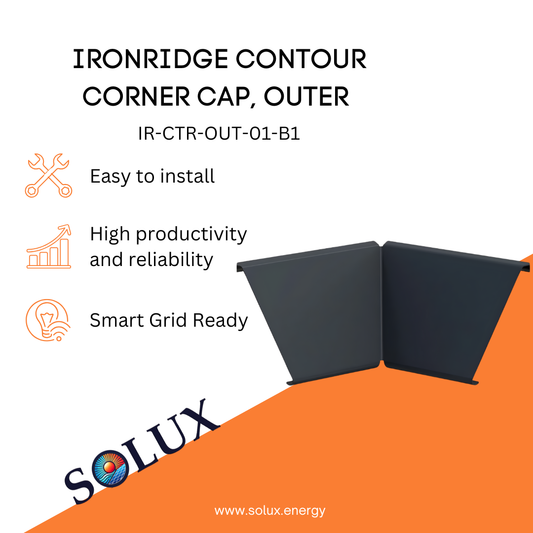 This is an image of Corner Caps, Outer Contour Cap by Ironridge