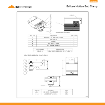 IR-ECL-01-A1 clear finisher