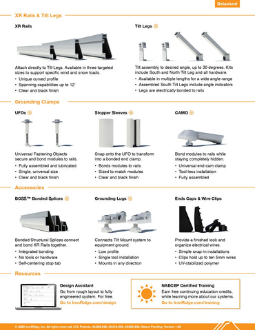 IR-XR-100-CAP01-B1 cap end