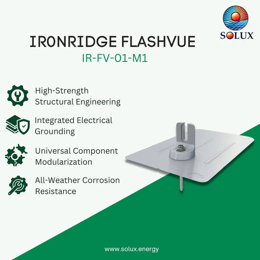 Ironridge FlashVue, Mill (Priced as each)