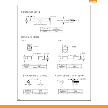IR-GM-DB2-SLV01-M1 mounting kit