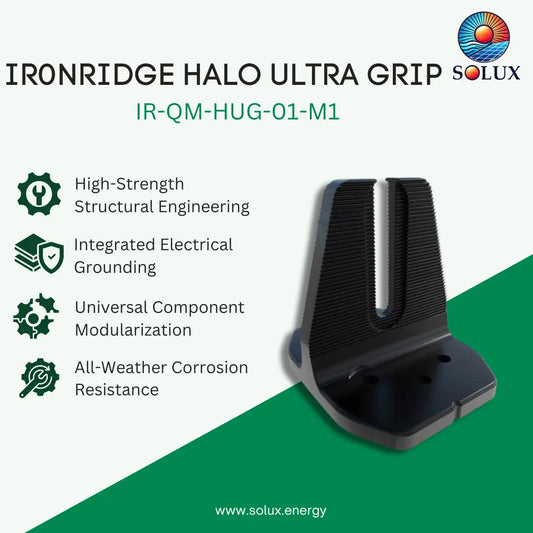 Ironridge Halo Ultra Grip, Mill (Priced as each)