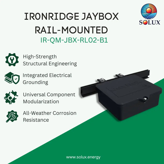 Ironridge JayBox, Rail-Mounted (Priced as each)