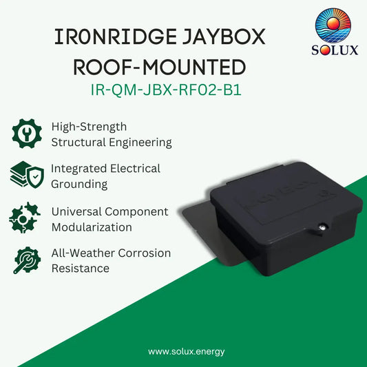 Ironridge JayBox, Roof-Mounted (Comp/Ashphalt Shingle)