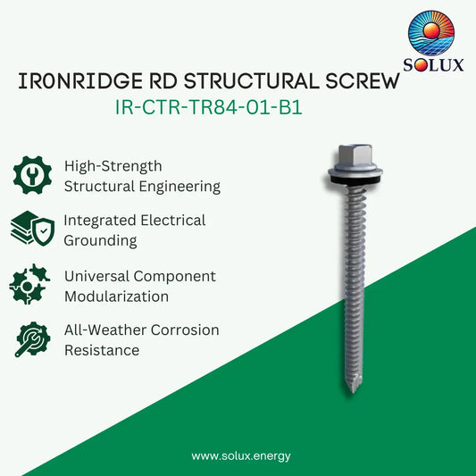 Ironridge RD Structural Screw, 3.0L (Priced as each)