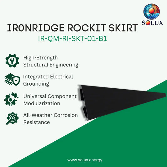 Ironridge RockIt Skirt, 82", Black (Priced as each)