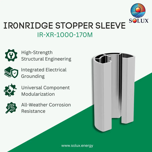 Ironridge Stopper Sleeve, 32MM, Mill (Priced as each)