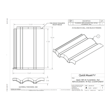 IR-QMC-TRF-W-A-12 flash tiles