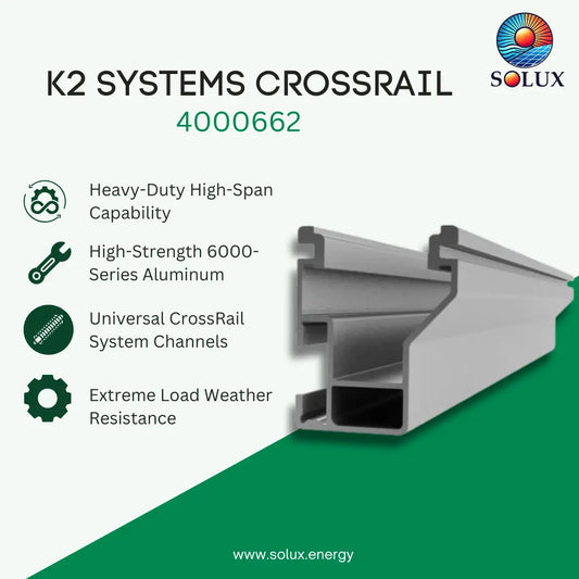 K2 Systems 4000662 CrossRail 48-X 166'', Mill