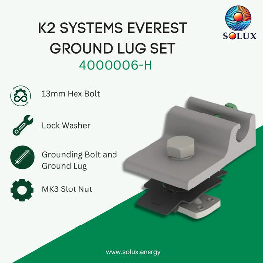 K2 Systems 4000006-H Everest Ground Lug Set