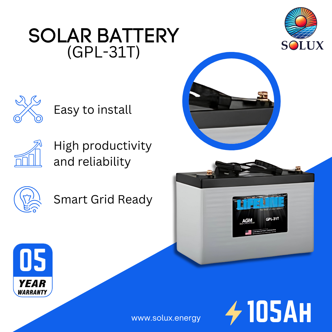 This is an image of Lifeline GPL-31T 12V 105Ah AGM Sealed Battery