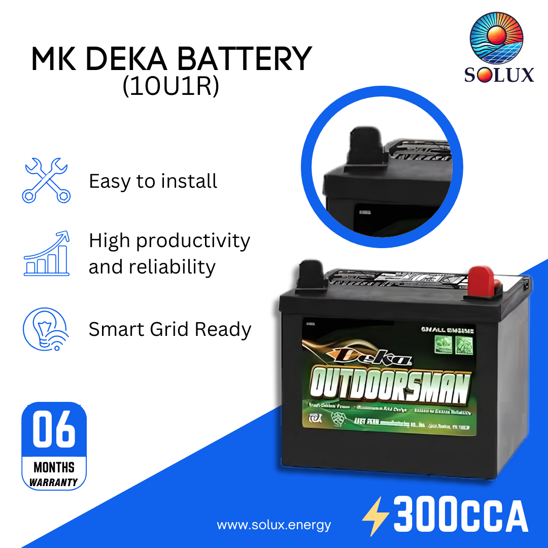 This is an image of MK Deka Outdoorsman Battery 10U1R 12V FLA